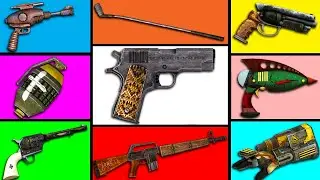 All Fallout New Vegas Unique Weapons