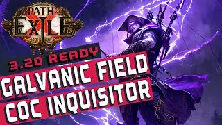 [3.20]Galvanic Field CoC Inquisitor Path of Exile Build Guide