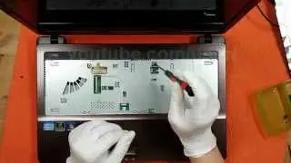 Repair Asus Laptop Disassembly A53 Series X53S K53SV A53S Fan Cleaning