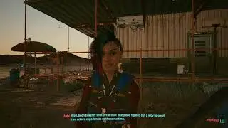 Pyramid Song Judy Romance with Male V (Cyberpunk 2077)