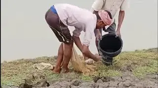 fishing in small river.