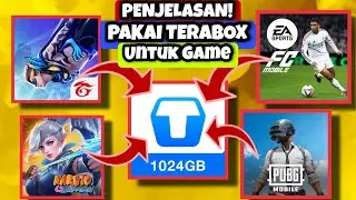 EXPLANATION!! How to Use Terabox Application for Games || How to Use Terabox Application for Games