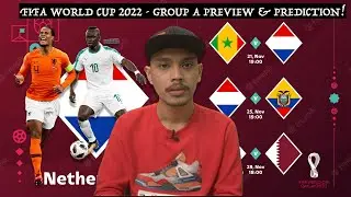 World Cup Group A | Preview & Prediction : Belanda Tapau Semua!