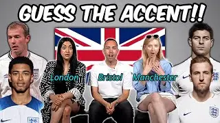 Is It English? l 3 British Guess England Football Player's Accent!!