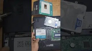 Laptop SSD installation new SSD evm 