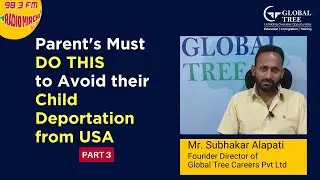 Why Are Indian Students Being Deported from US? | Subhakar Alapati Interview on Radio Mrichi(PART 3)