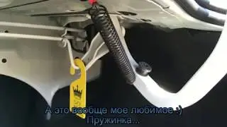 Регулировка преднатяга торсионов Granta FL