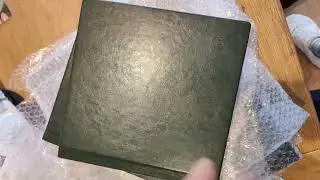 parent albums Hunter green leatherette