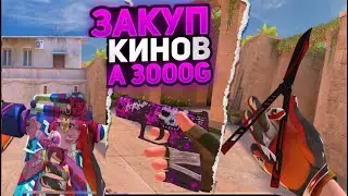 ЗАКУП НА 3000 ГОЛДЫ 🥰🔥| STANDOFF 2