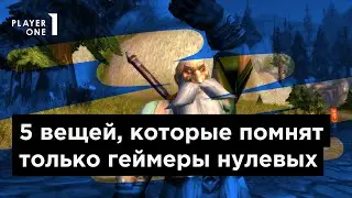 Пять вещей, о которых помнят только геймеры нулевых