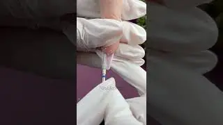 Нижний опил #наращиваниеногтей #nails #ногти #верхниеформы #маникюр #nail #nailtreatment