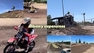 Practice day at Albany Supercross