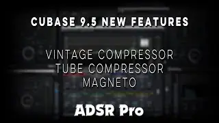 Steinberg Cubase 9.5 new plugin interface and mix controls