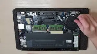 Dell Latitude E7270 How to disassembly and Clean