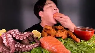 #mukbang #asmr #eating #salmon #seafood #먹방 #foodie #lovefood #eat #연어초밥 #연어 #makan #리얼사운드 #tasty