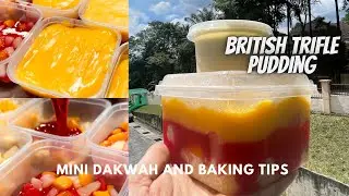 RESEPI TRIFLE PUDDING ( British Trifle Pudding )