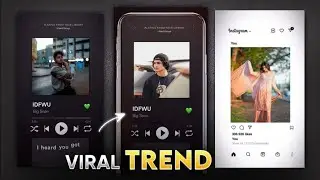 IDFWU Big Sean Trending Reel Editing Tutorial || New Capcut Template || New Trending Edit In Capcut