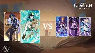 Venti & Kaeya - Cryo Swirl Deck | Genshin Impact