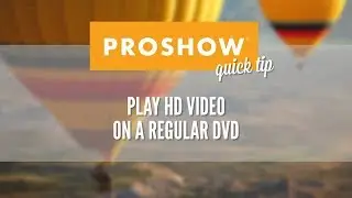 AVCHD Output in ProShow 8
