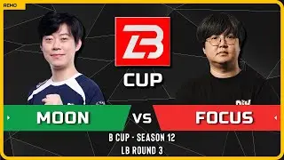 WC3 - [NE] Moon vs FoCuS [ORC] - LB Round 3 - B Cup Season 12