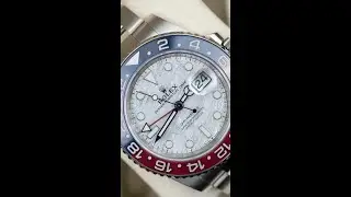 Unveiling the stunningly rare Rolex #126719BLRO GMT-Master II 'Pepsi'! 💫✨