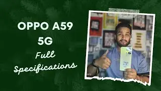 OPPO A59 5G Full Specifications || Hand's On || Review || Hindi || Lowest 5G Phone