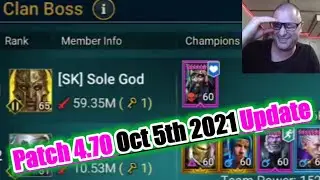 Patch Notes & Rant | 4.70 Update | iPlay: Raid Shadow Legends
