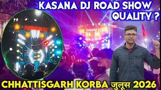 Kasana Dj Ristal | Korba Road Show 😱 हिन्दू नव वर्ष 2026 जुलूस
