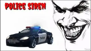 Police siren sound effects