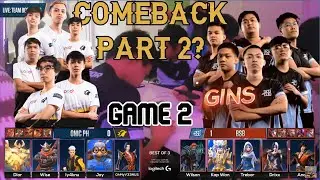 [MPLPH HIGHLIGHTS] ONIC PH vs BSB | GAME 2 - BO3 | MPL-PH Season 6 Week 2 Day 2