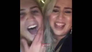 Licking selfie prank