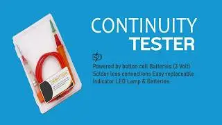 Continuity Tester|For Wires and electronic components|And other circuits to test module