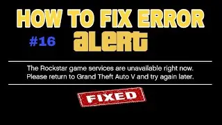 How to Fix GTA 5 RockStar Game Services are Unavailable error for pc 2021✅