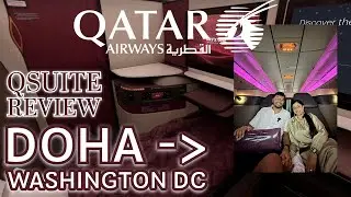 Flying in Style: Qsuites Review from Doha to Washington DC | 2024