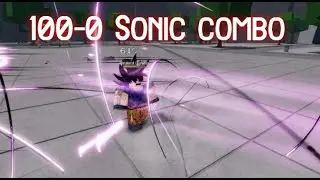 100-0 Sonic Combo! | The Strongest Battlegrounds