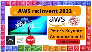 AWS re:Invent 2023 Recap - Most Important Announcements from Peter's Keynote