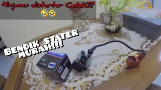 Alternatif atasi bunyi cetek-cetek pada stater Ninja 250 Fi tanpa keluar uang banyak...
