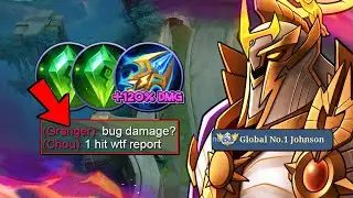 BEST BUILD FOR 1 SHOT JOHNSON 2025!!🥶(Enemy was totally shocked!)