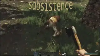 Охота и строительство дома в игре Subsistence #12