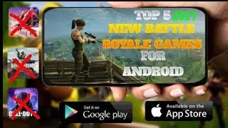 TOP 5 NEW BATTLE ROYALE ! GAMES FOR ANDROID 2021