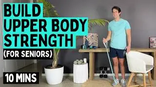 Strength Exercises For Seniors - 10 Minute, Upper Body (Bands And Weights)