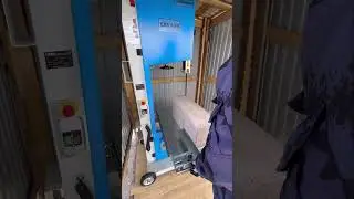 Первый запуск оборудования по нарезке Газоблоков, и особенно популярного U - блока