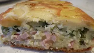 Этот Пирог заменит целый Обед ! Съедается до последней крошки ! Нереально Вкусно !