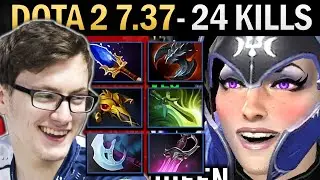 Luna Gameplay Miracle with 24 Kills and Quiver - Ringmaster Dota