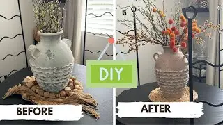Diy Aged Vase    Vintage Look