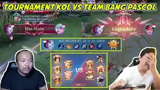 REAKSI BANG PASCOL & KELVIN GAMING DI LOCK SELENA TIKTOK RICZEN GT - MOBILE LEGENDS