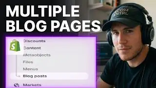 How to Add Multiple Blog Posts Page on Shopify | Blog Structure Setup