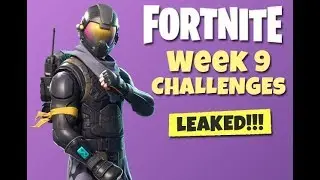Week 8 9 10 leaked Challanges - Fortnite