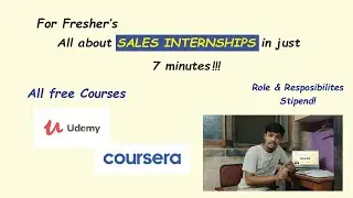Are you really meant for SALES ? | Free Courses | Skill-sets | Roles/Responsibilities| My Experience