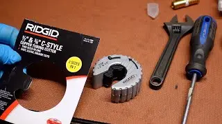 Ridgid C34 "C" Style Copper Tubing Cutter 1/2" and 3/4" SPRING LOADED CUTTER